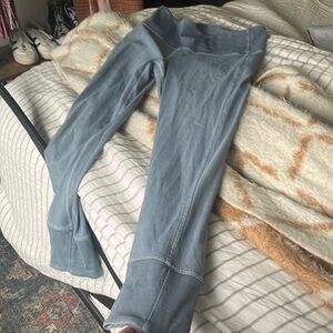 Light blue lululemon retro capris (size 6)